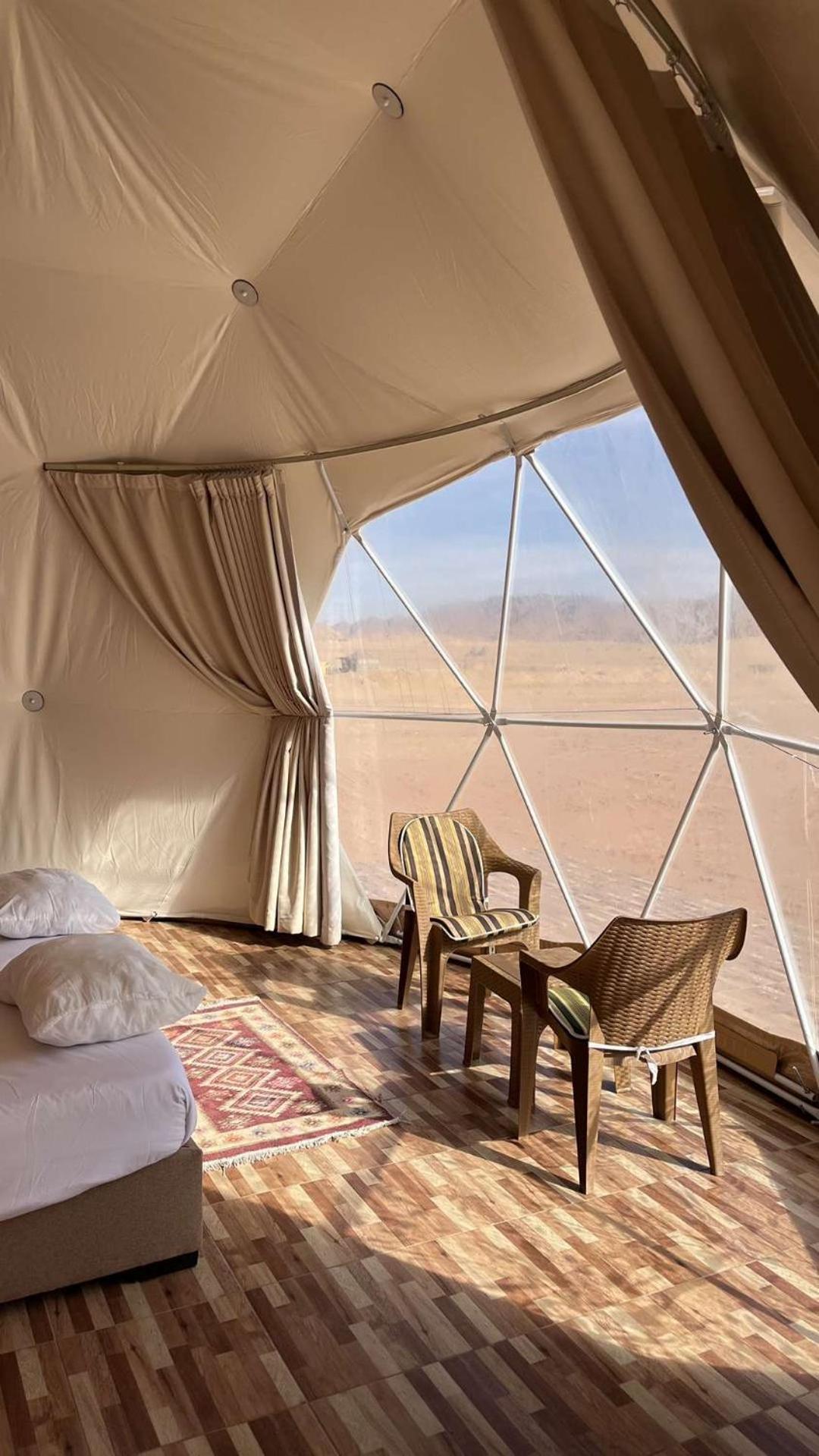 Апартаменты Abdullah Luxury Camp Вади-Рам Экстерьер фото