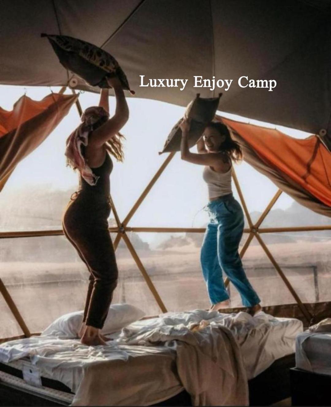 Апартаменты Abdullah Luxury Camp Вади-Рам Экстерьер фото